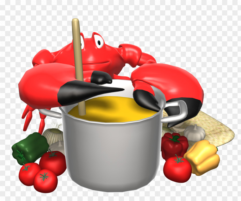 Soup Pot Cliparts Crab Cake Animation Florida Stone PNG