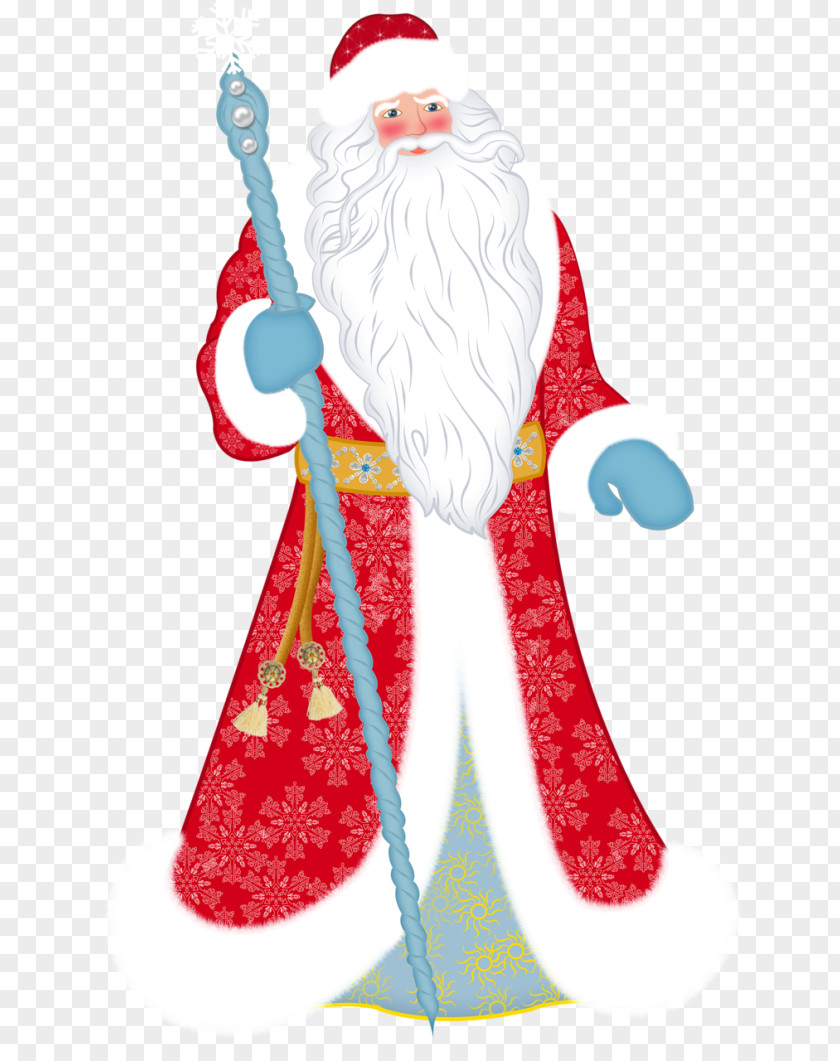 Ded Moroz Santa Claus Snegurochka Christmas Ornament Photography PNG