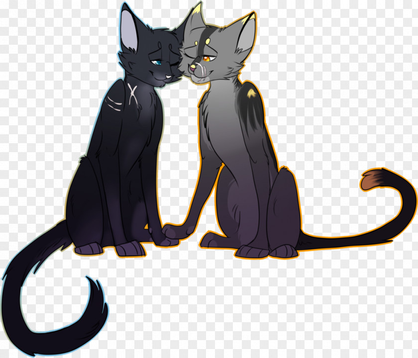 Kitten Black Cat Domestic Short-haired Whiskers PNG