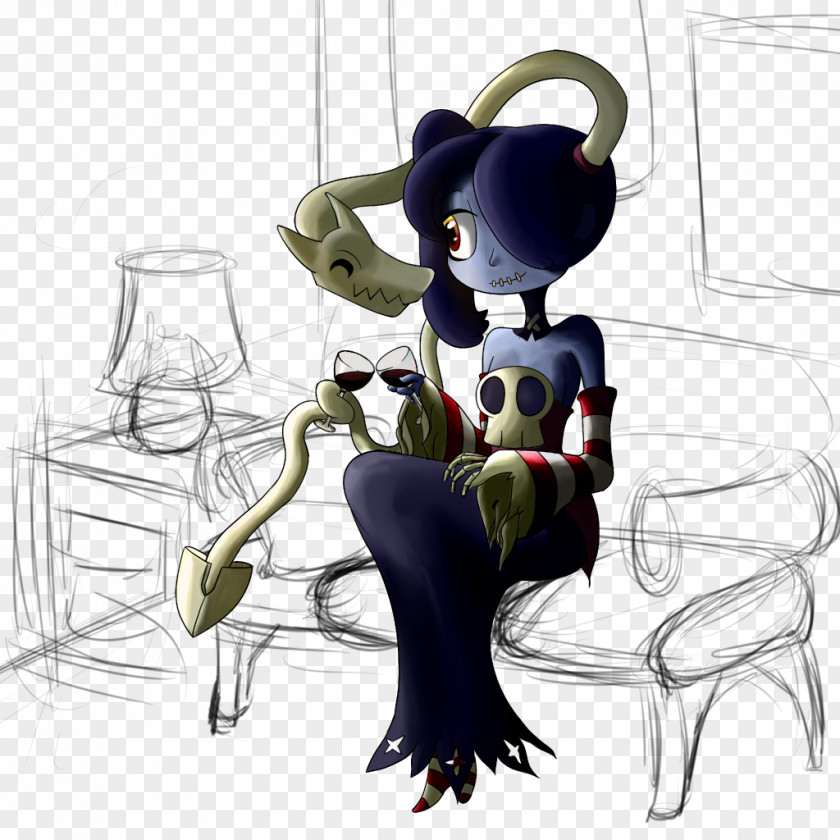 Leviathan Skullgirls Game Fan Art PNG