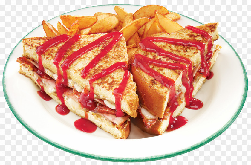 Monte Cristo American Cuisine Toast Recipe Food Deep Frying PNG