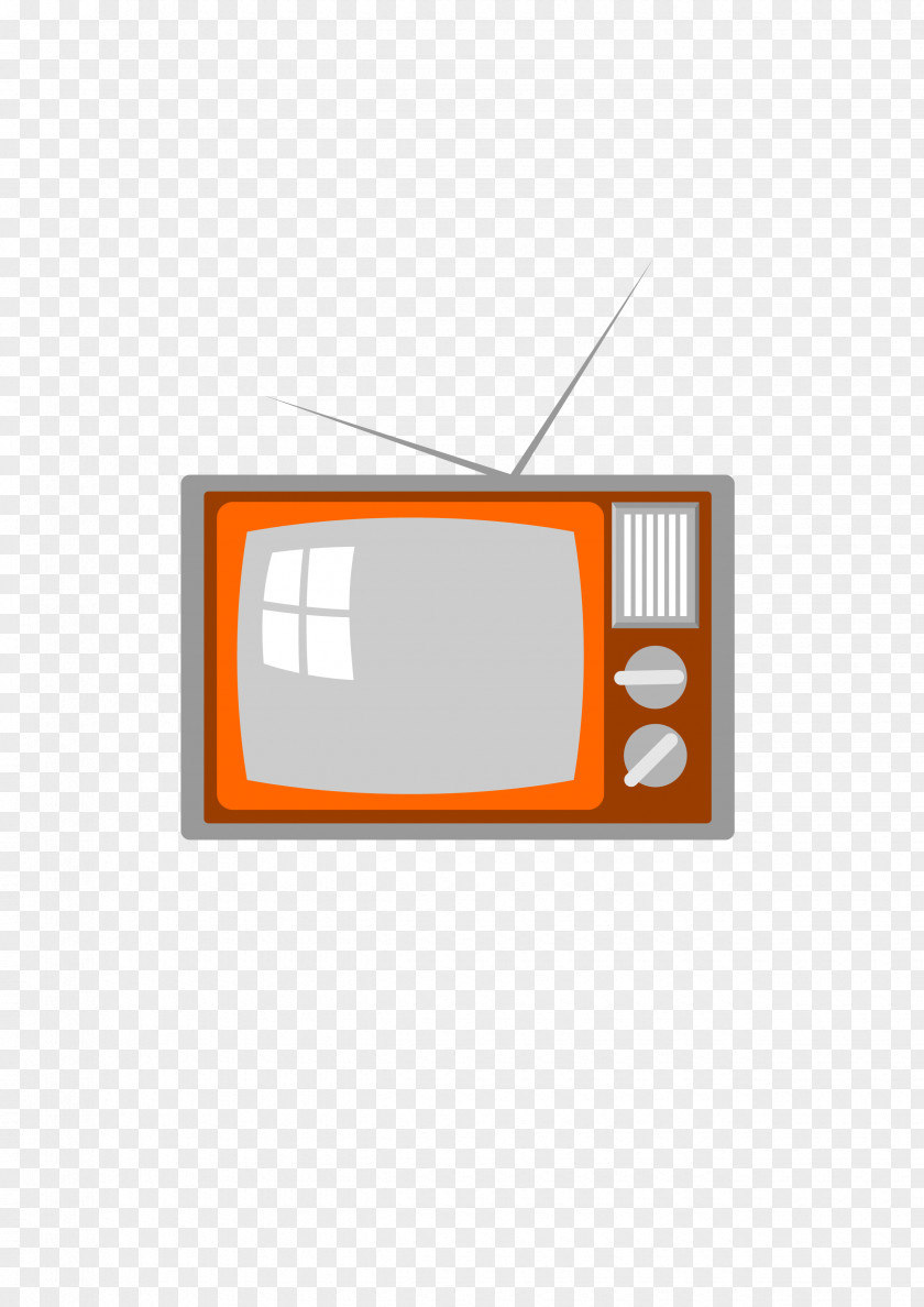Vintage TV With Antenna Television Icon PNG