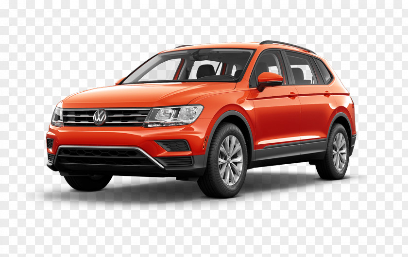Volkswagen 2018 Tiguan Atlas Sport Utility Vehicle Car PNG