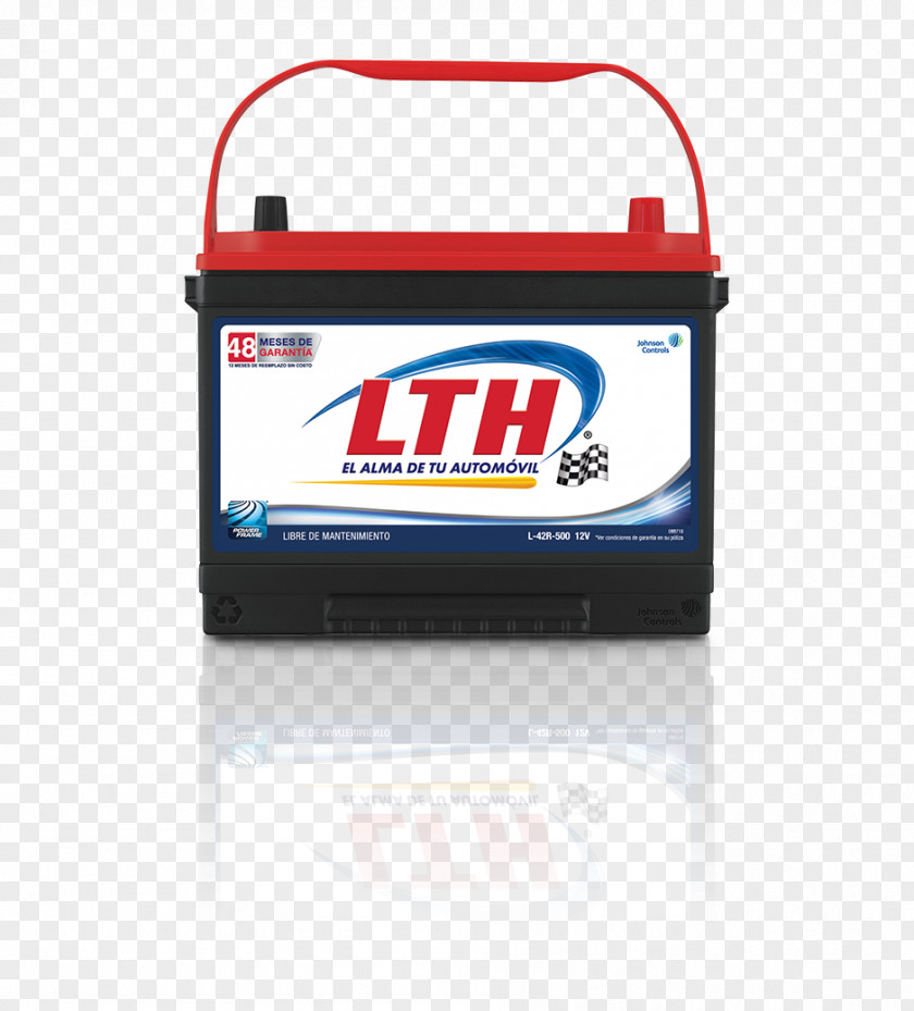 12v Car Battery Centro De Servicio LTH Electric Rechargeable PNG