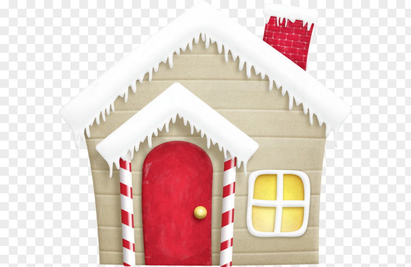 Cartoon Snow Wooden Cabin Rudolph Santa Claus Christmas Santas Workshop Clip Art PNG