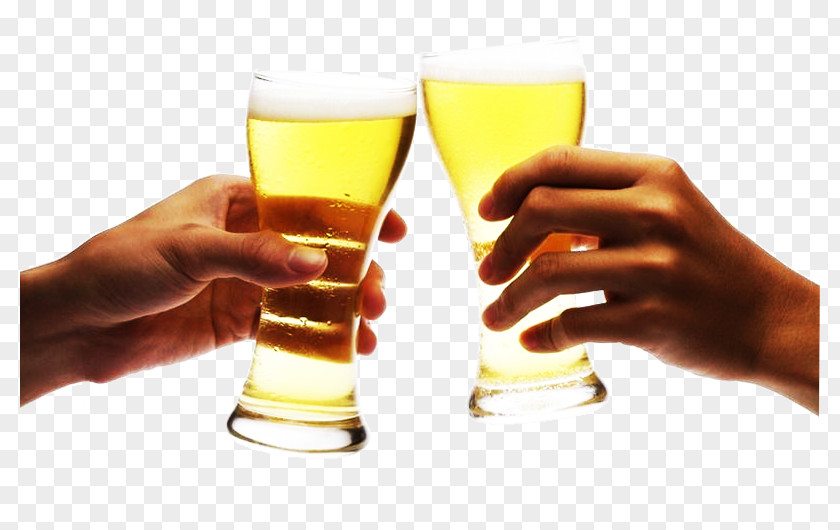 Drink A Toast Creative Scene Beer Cup PNG
