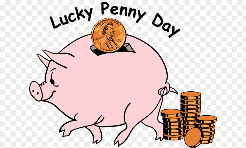 Lucky Clipart Penny Luck Clip Art PNG