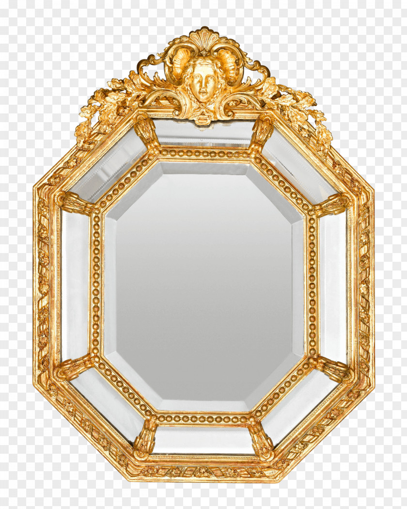 Mirror Picture Frames Louis XVI Style Cushion Acanthus PNG