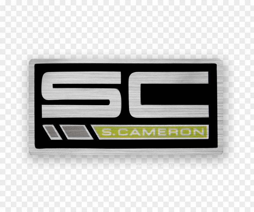 Scotty Cameron Brand Label Sticker PNG