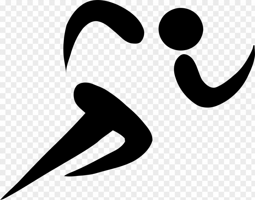 Athletics Stick Figure Running Animation Clip Art PNG