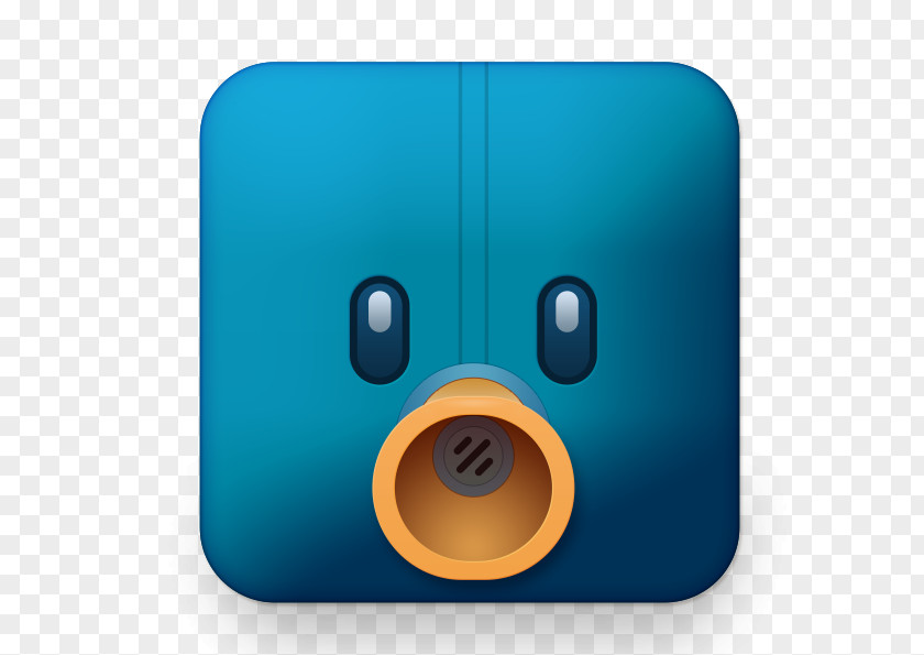 Blue Duck Creative Icon PNG