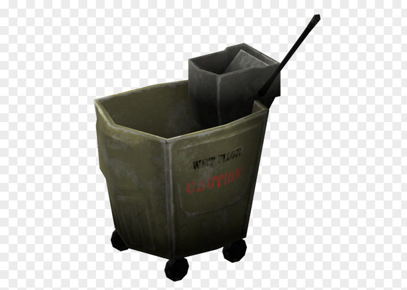Bucket Mop Cart Cleaner Fallout: New Vegas PNG