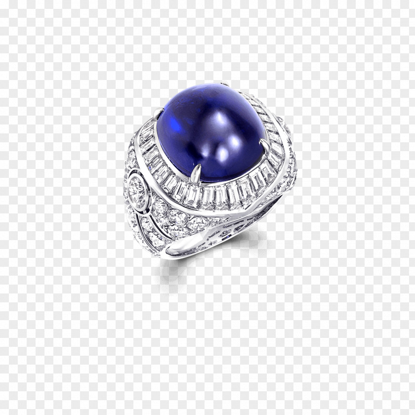 Cobochon Jewelry Jewellery Sapphire Ring Gemstone Diamond PNG