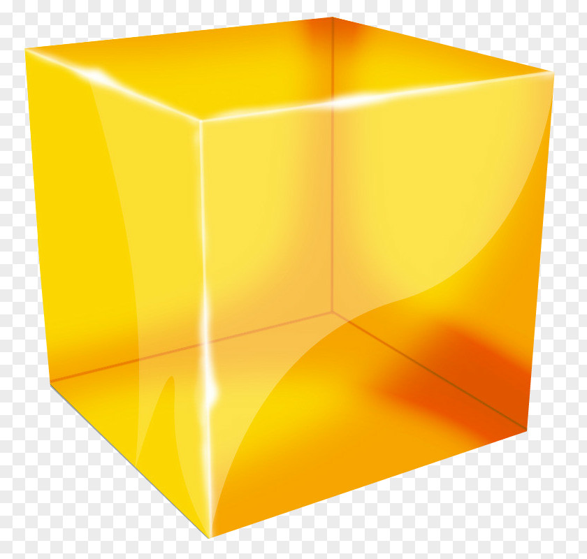 Colorful Geometry Paper Box Solid Cube PNG