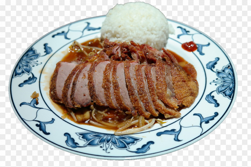 Crispy Duck Rice China Meat Hainanese Chicken Food PNG