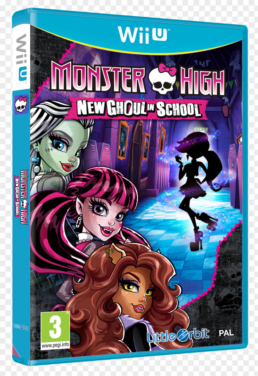 Ghoul Monster High New In School Barbie And Her Sisters: Puppy Rescue Wii U Xbox 360 PNG