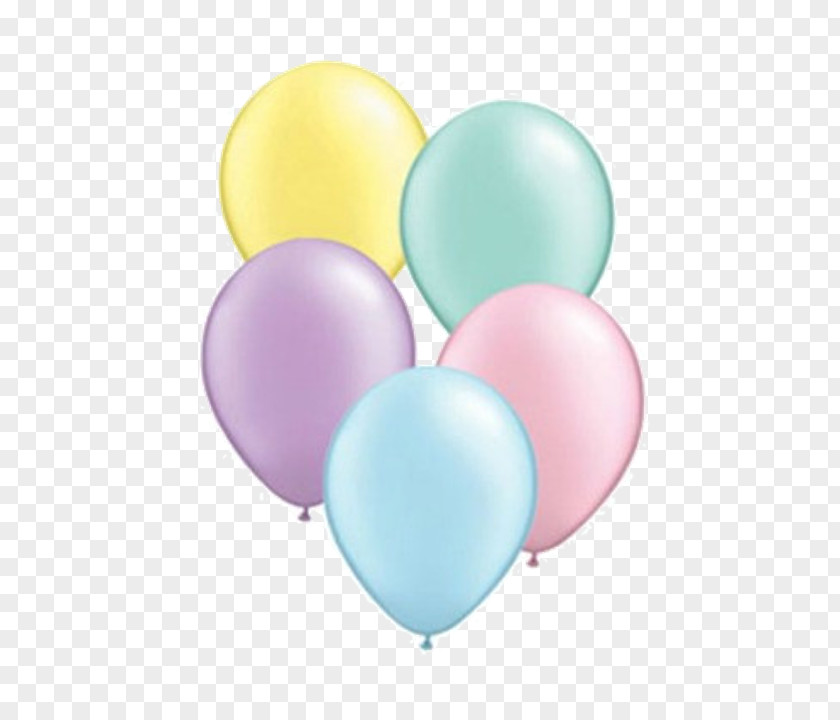 Balloon Pastel Children's Party Color PNG