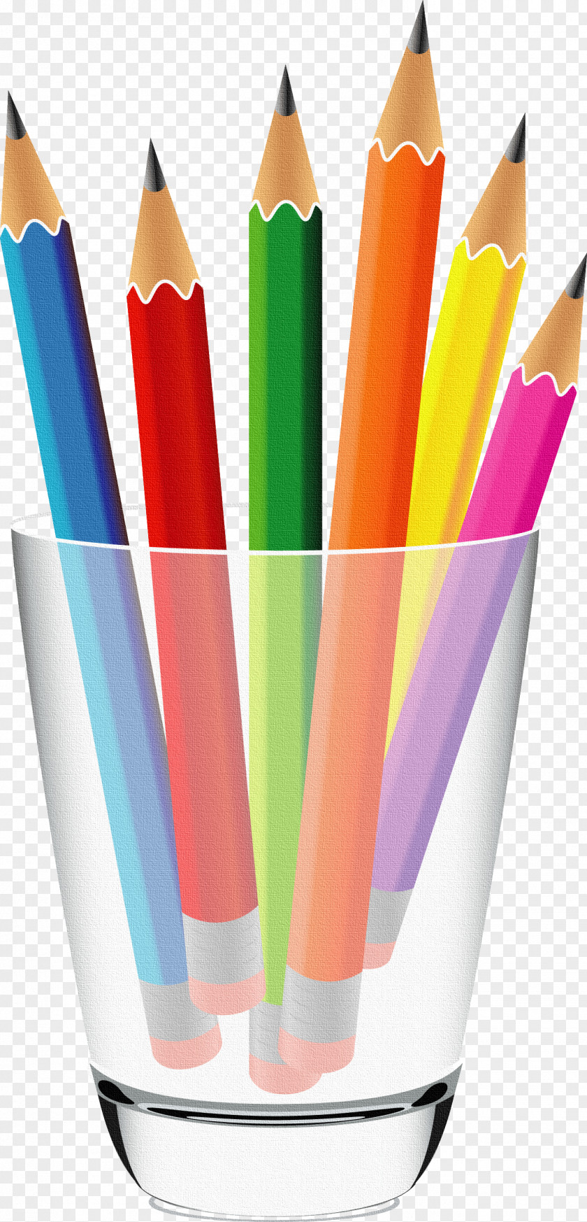 CRAYON Colored Pencil Crayon Clip Art PNG