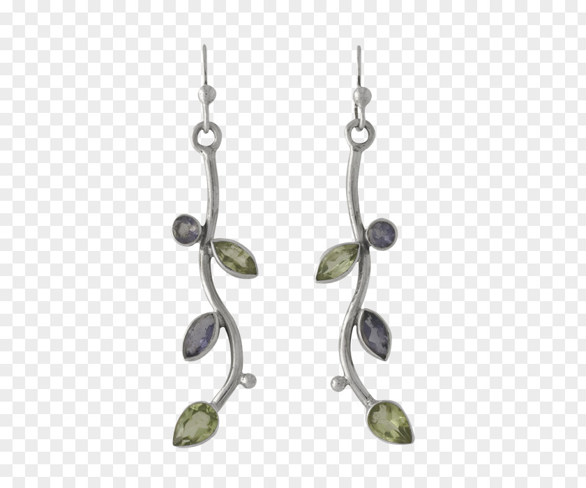 Gemstone Earring Body Jewellery Silver PNG