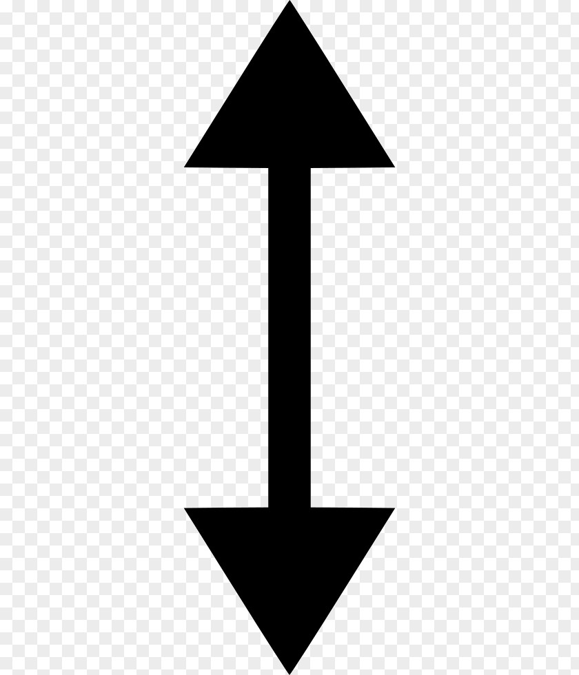 Rectangle Material Property Vertical Arrow PNG