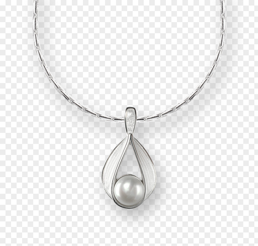 Silver Ribbon Necklace Charms & Pendants Sautoir Jewellery Chain PNG