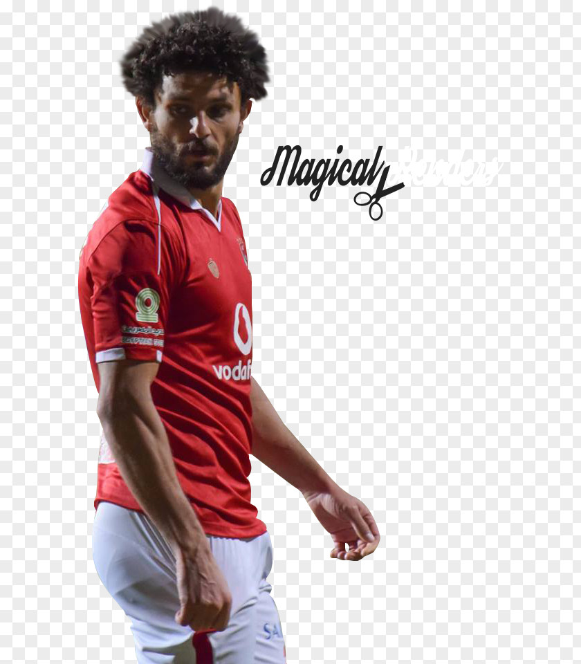 Al Ahly Sc Egypt Maroon Football Player PNG