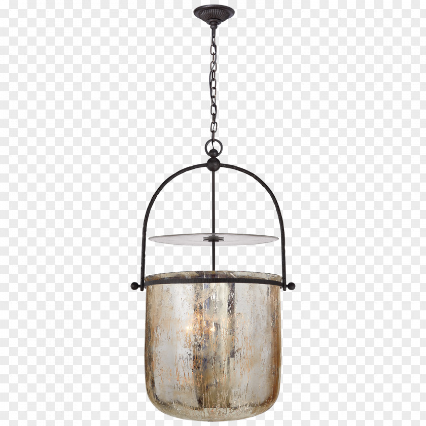 Light Pendant Bell Jar Glass Lantern PNG