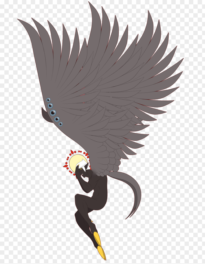 Red Bull Gives You Wings Fauna Illustration Cartoon Feather Character PNG