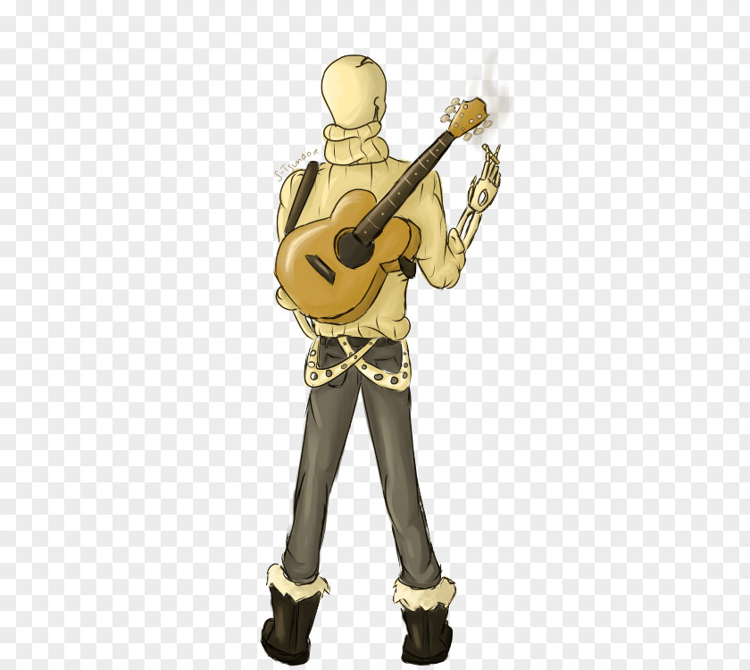 Trumpet Costume Design Character Woodwind Instrument Figurine PNG