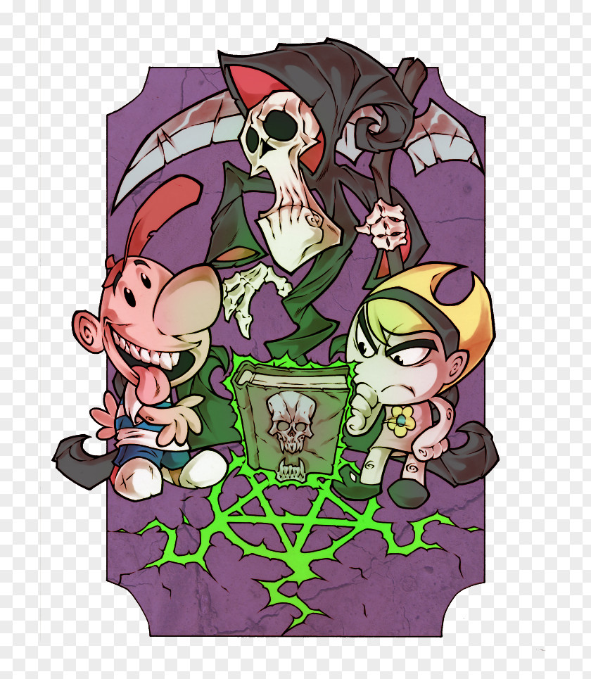 Dead Billys The Grim Adventures Of Billy & Mandy Cartoon Network PNG