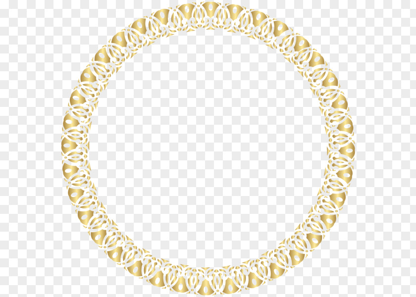 Gold Floral Picture Frames Clip Art PNG