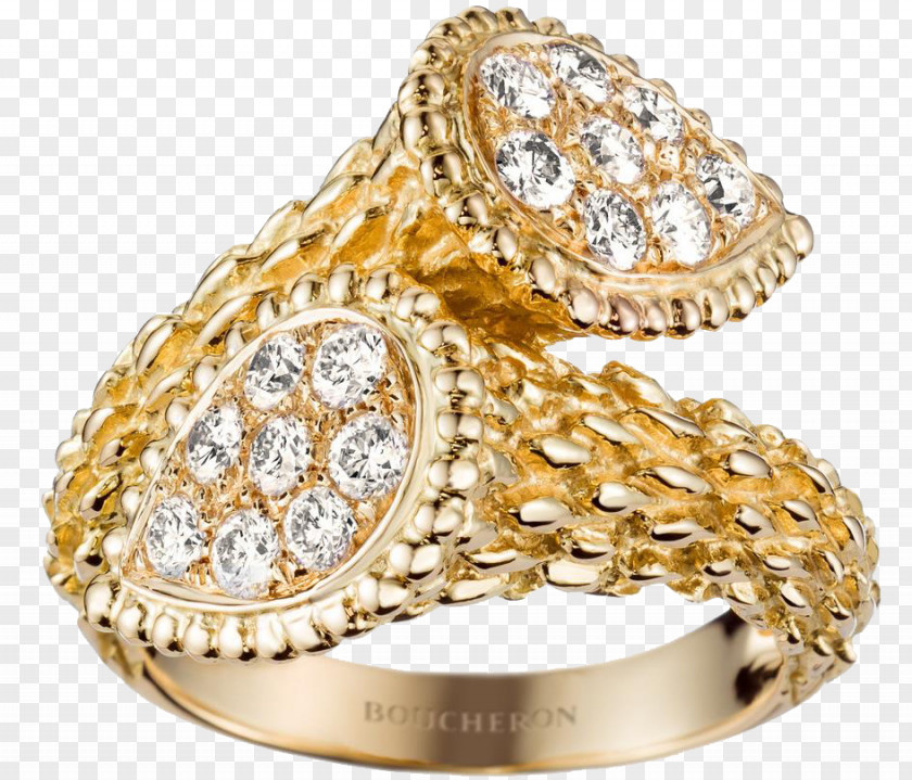 Gold Gemstone Rings Boucheron Earring Jewellery Bracelet PNG