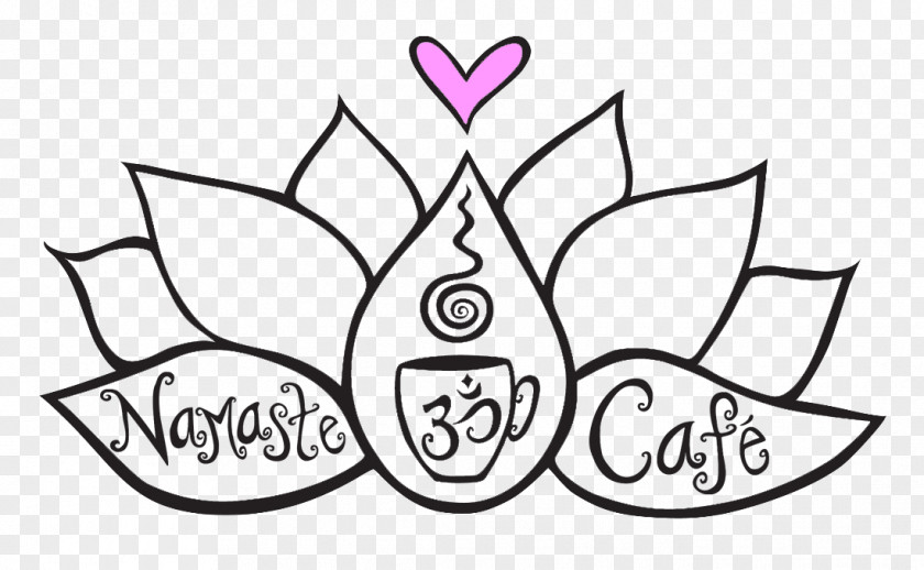 Namaste Cliparts Cafe Drawing Coloring Book Miller Chicago Real Estate Clip Art PNG