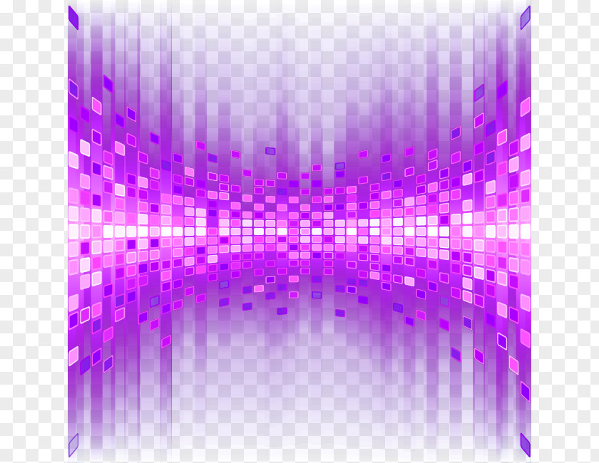 Purple Particle Background Light Effect Graphic Design PNG