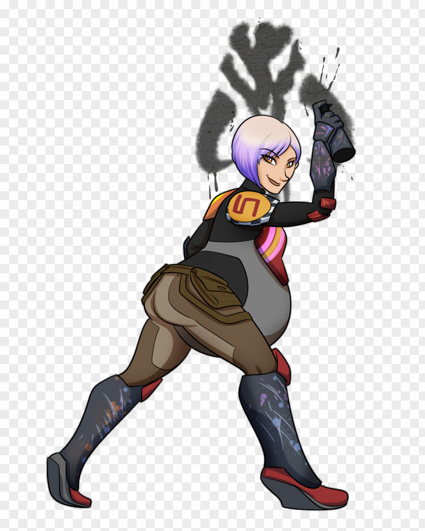 Star Wars Sabine Wren Mandalorian Mandalore Pregnancy PNG