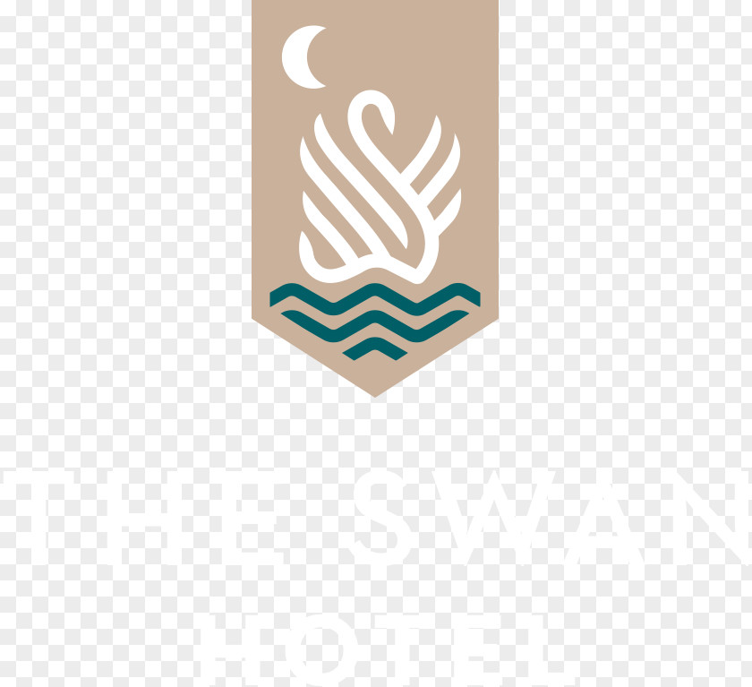 Swan Logo Brand Teal PNG