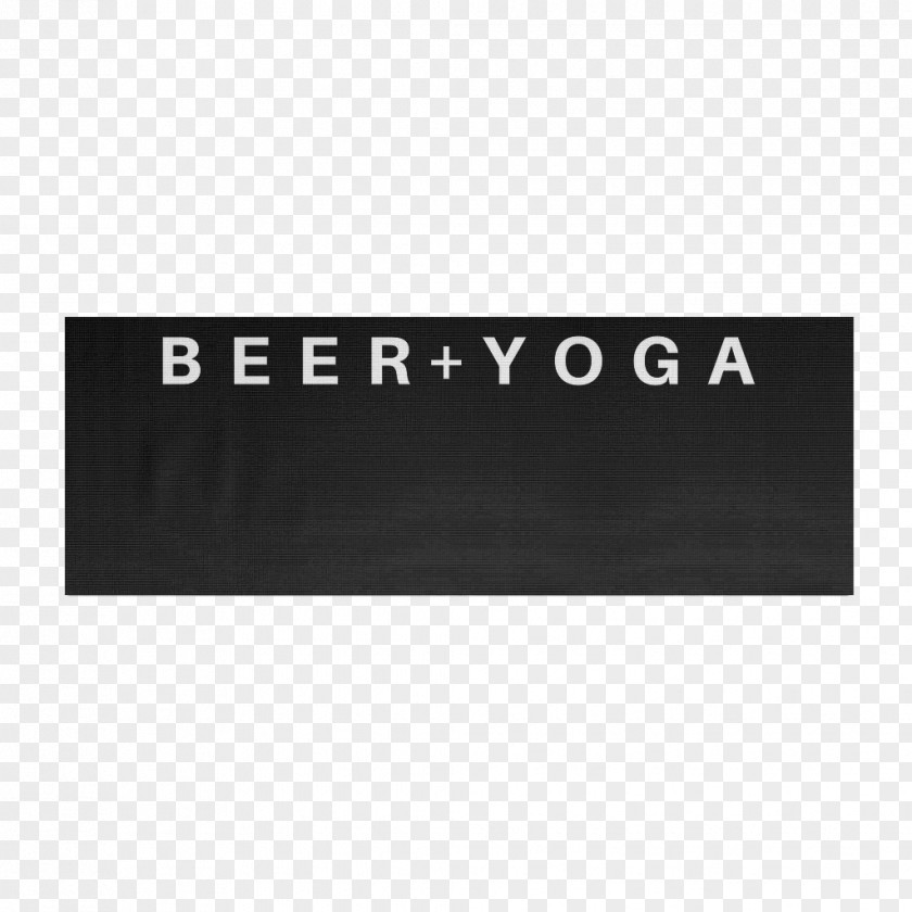 Watercolor Yoga Brand Rectangle Black M Font PNG