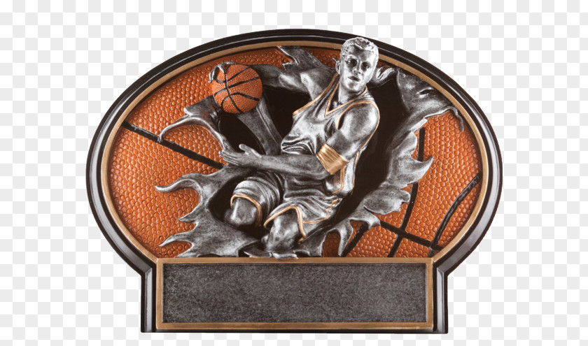 Basketball Trophy Award Female PNG