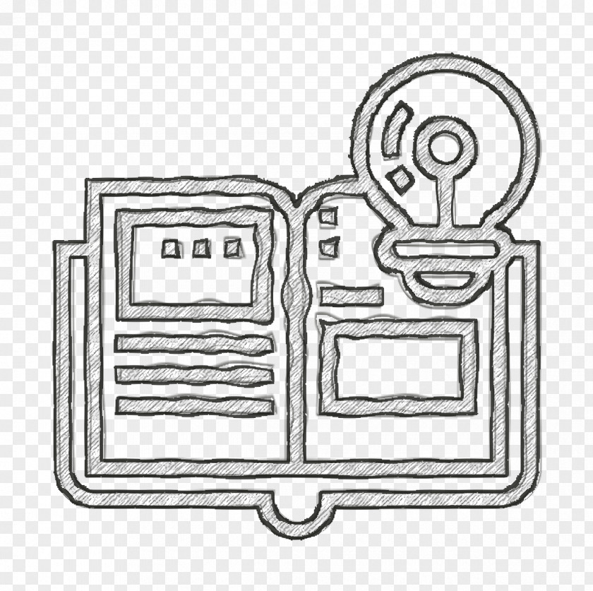 Business Essential Icon Book PNG