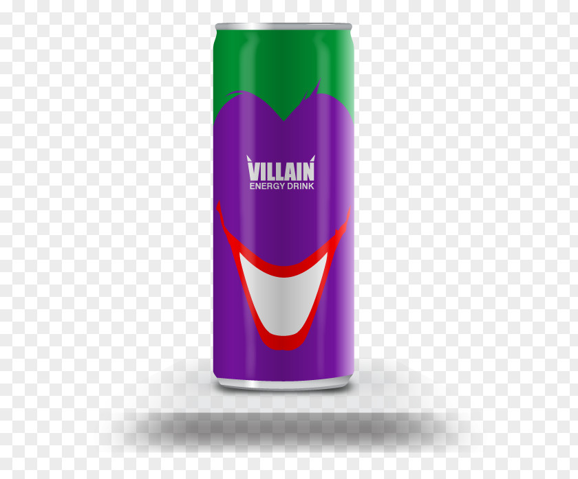 Energy Drinks Drink Villain Superhero PNG