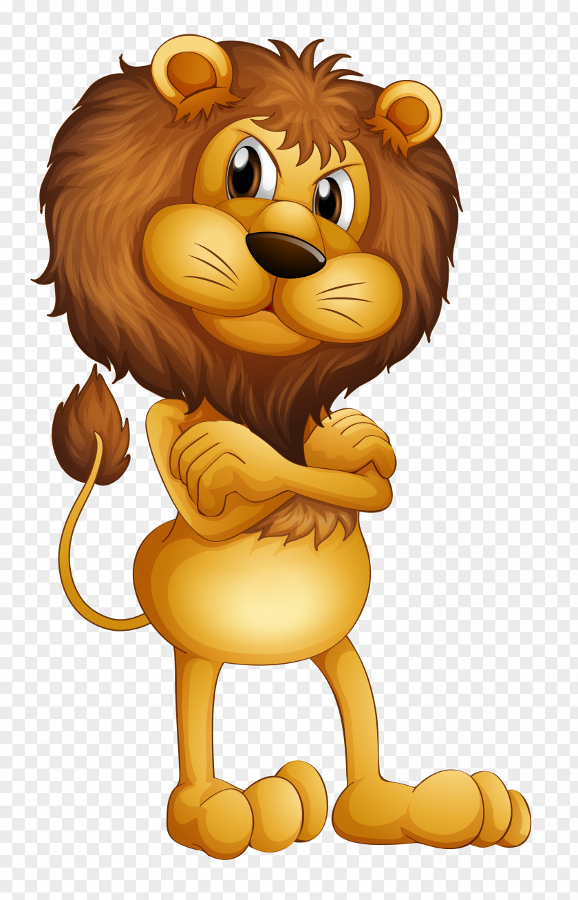 Lion Terrestrial Animal Clip Art PNG