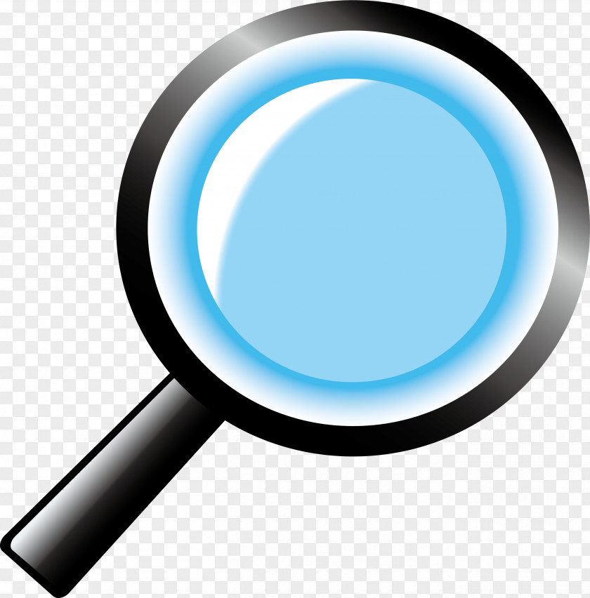 Magnifying Glass Vector Material Icon PNG