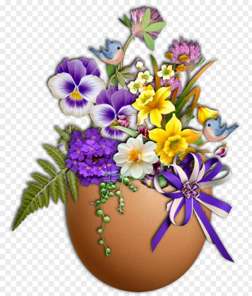 Premier Mai Easter Bunny Flower Egg Le Monde Des Fleurs PNG