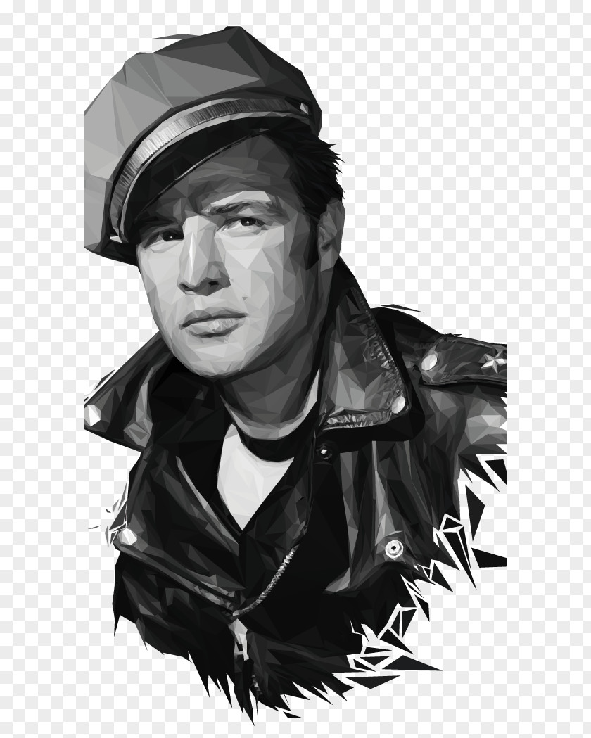 Actor Marlon Brando The Wild One Hollywood Film PNG