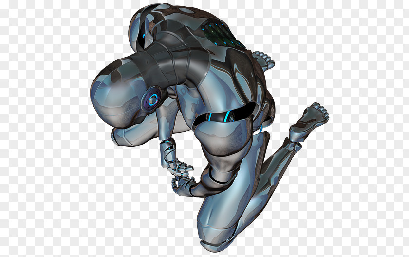 Cyborg Robot Android Powered Exoskeleton PNG