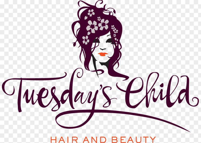 Hairdressing Theme Woman Tuesday's Child Beauty Parlour Cosmetologist PNG