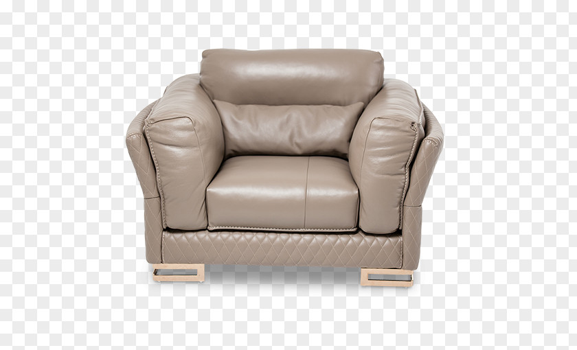 Leather Chair Club Furniture Table Couch PNG