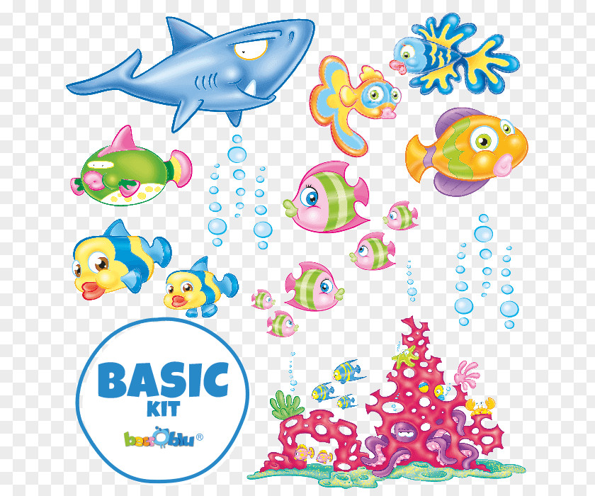 Tropical Fish Logo Wall Decal Sticker Clip Art PNG