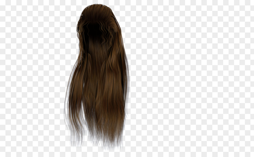 WAVY Hairstyle Brown Hair Coloring Long PNG