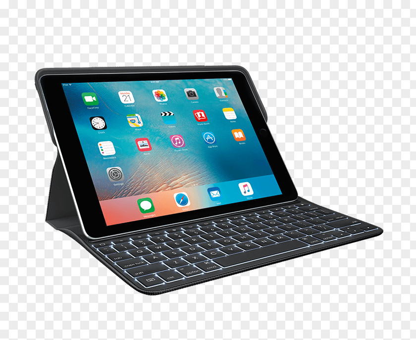 BlackIpad IPad Computer Keyboard Apple Pencil Logitech CREATE Wired And Folio Case PNG